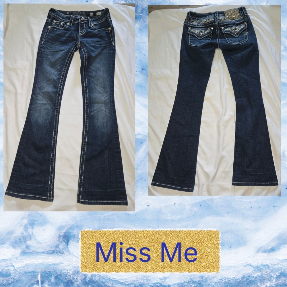 Miss Me Women's Jeans Sz 24 - Picture 2 of 9